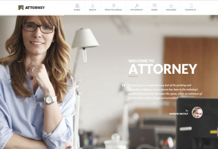 Attorney – Premium Responsive Lawyer & Attorney HTML5 Template