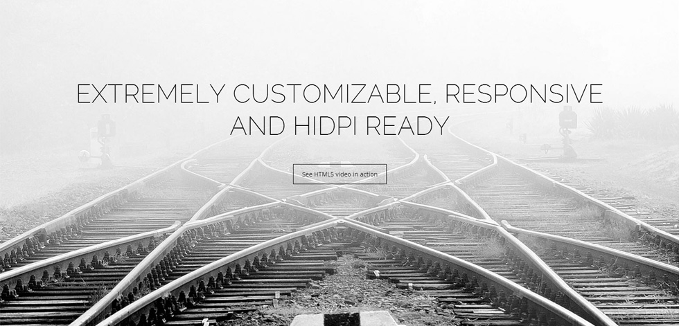 Welcome screen