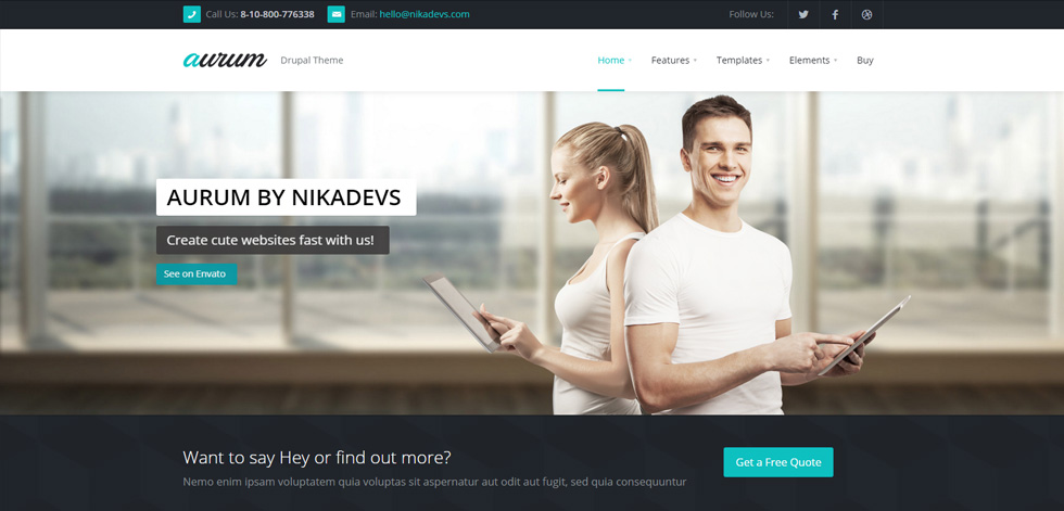Home page