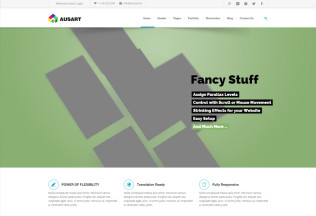Ausart – Premium Responsive Multipurpose Business HTML5 Template