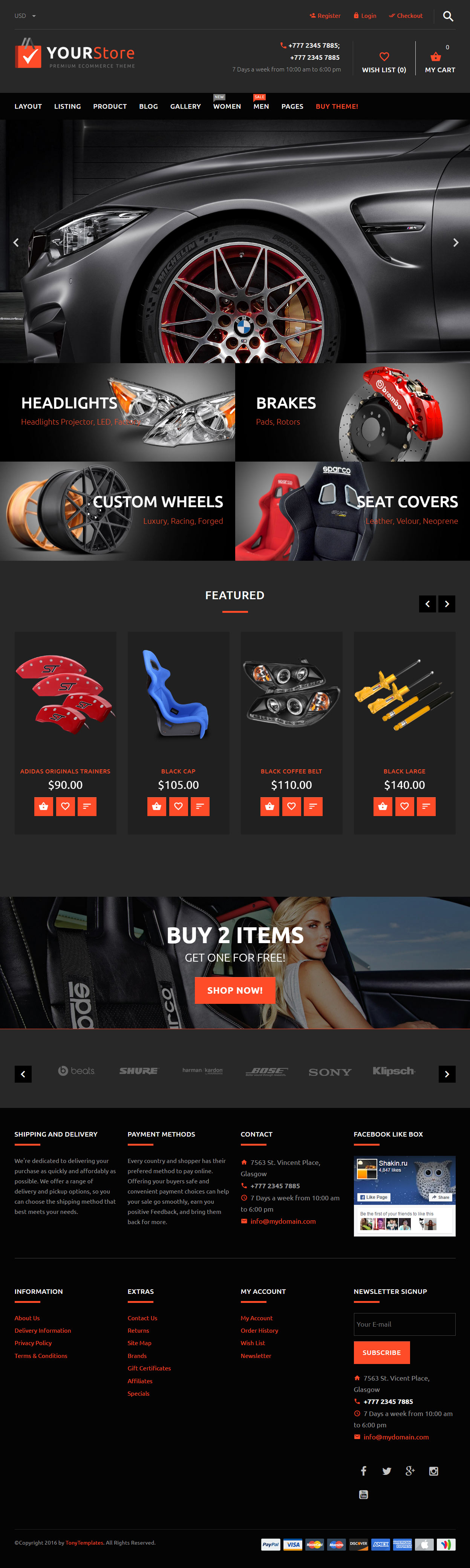 YourStore Best Opencart Themes