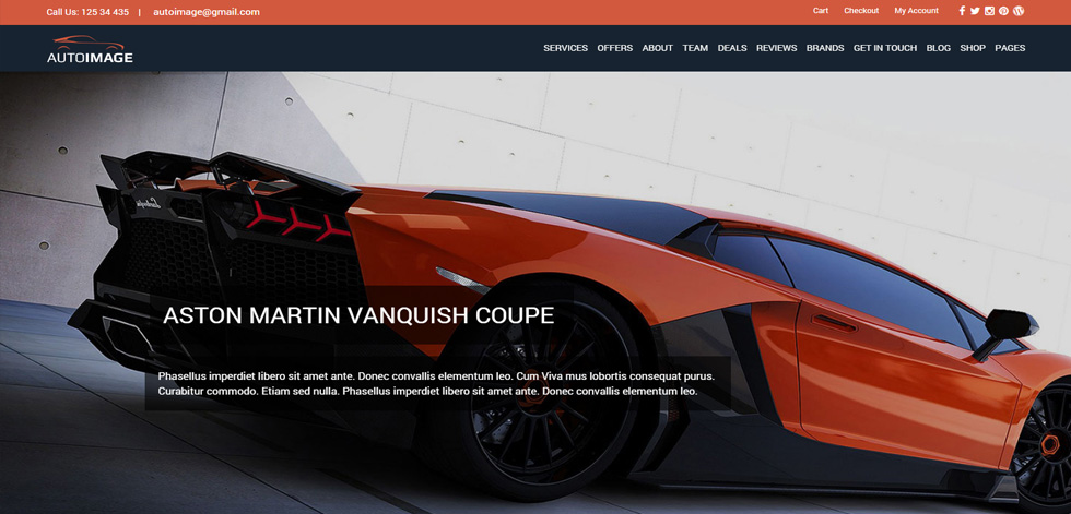 Welcome screen