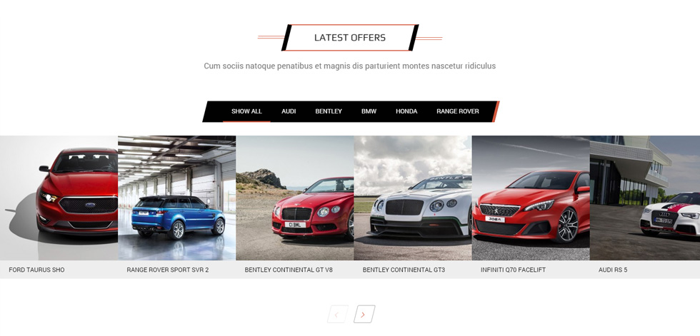 Vehicles Offers