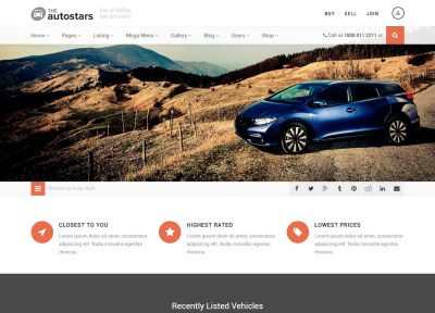 Best Responsive WordPress Cars and Car Dealership Themes in 2015