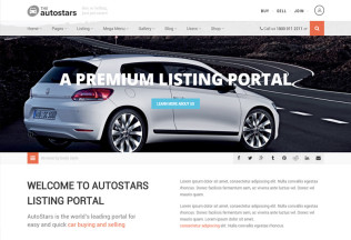 Auto Stars – Premium Responsive Car Dealership & Listings WordPress Theme