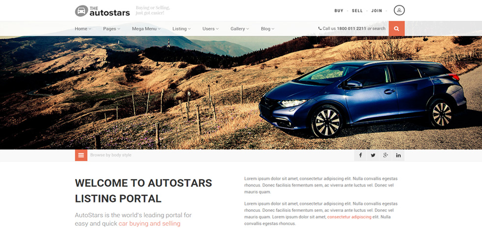Home page