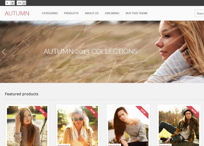 Autumn – Premium Responsive Prestashop Theme
