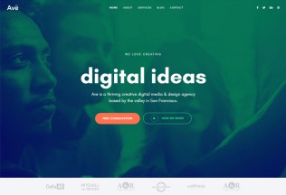 Ave – Premium Responsive MultiPurpose HTML5 Template