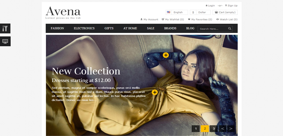Home page