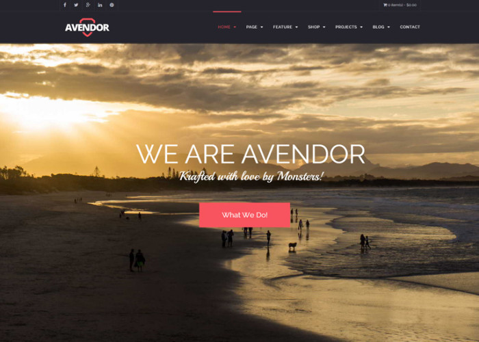 AVENDOR – Premium Responsive Multipurpose Drupal Theme