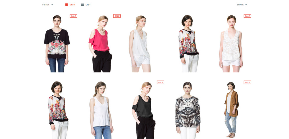 Category page