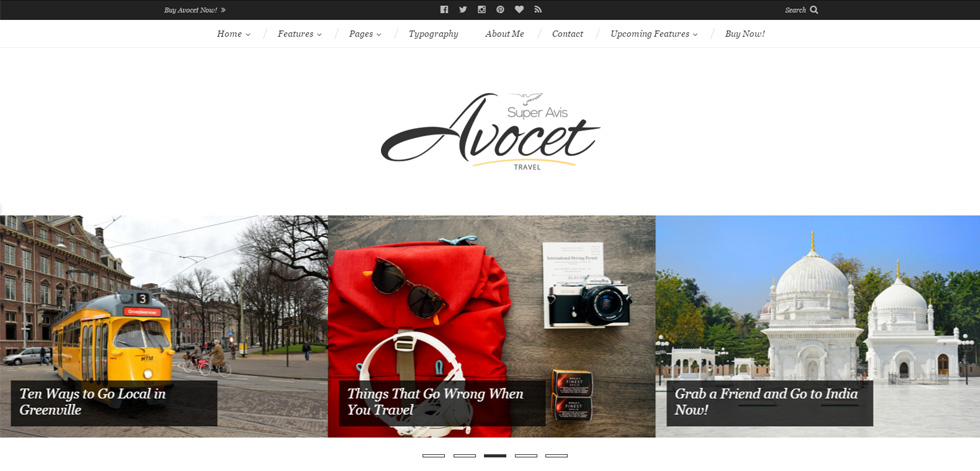 Home page
