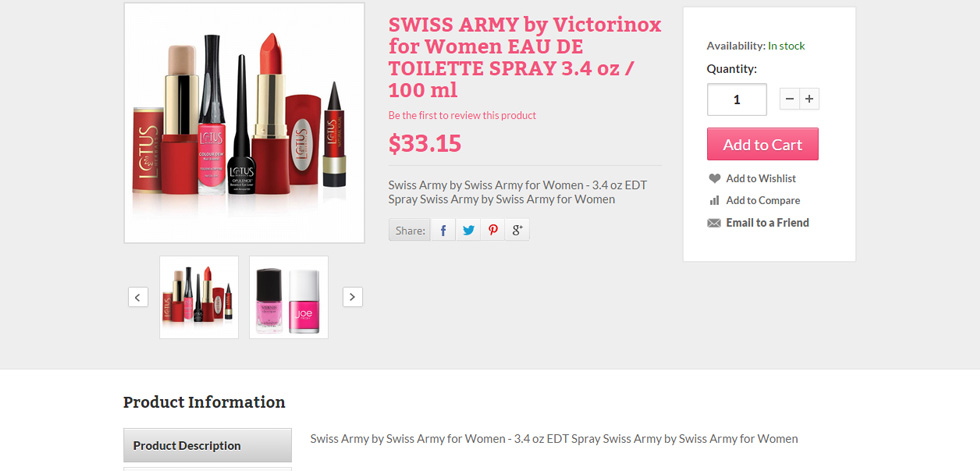 Product Page