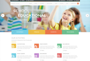 Baby Kids – Premium Responsive School For Children WordPress Theme