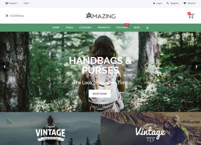 4 Best Responsive Magento Themes Bags 2016