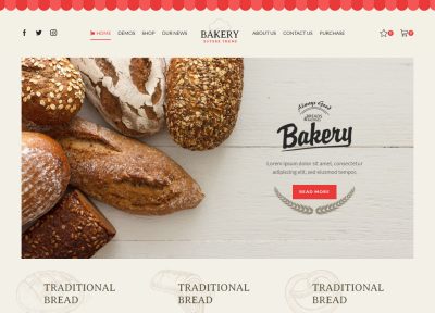 15+ Best Responsive WordPress Themes for Bakeries 2020