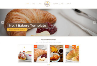 Bakery – Premium Responsive Bakery, Cakery & Food Drupal Theme
