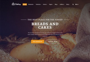 Bakery – Premium Responsive Multipurpose Bakery HTML5 Template
