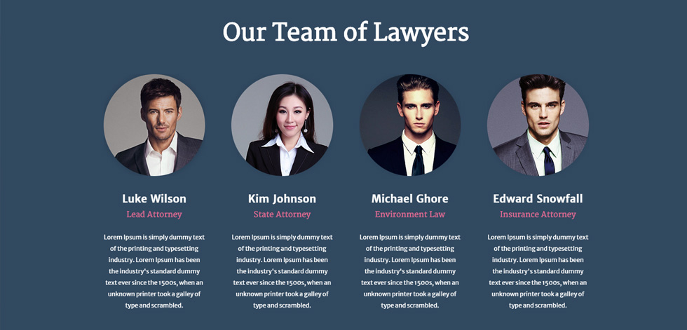 Lawyers portfolio