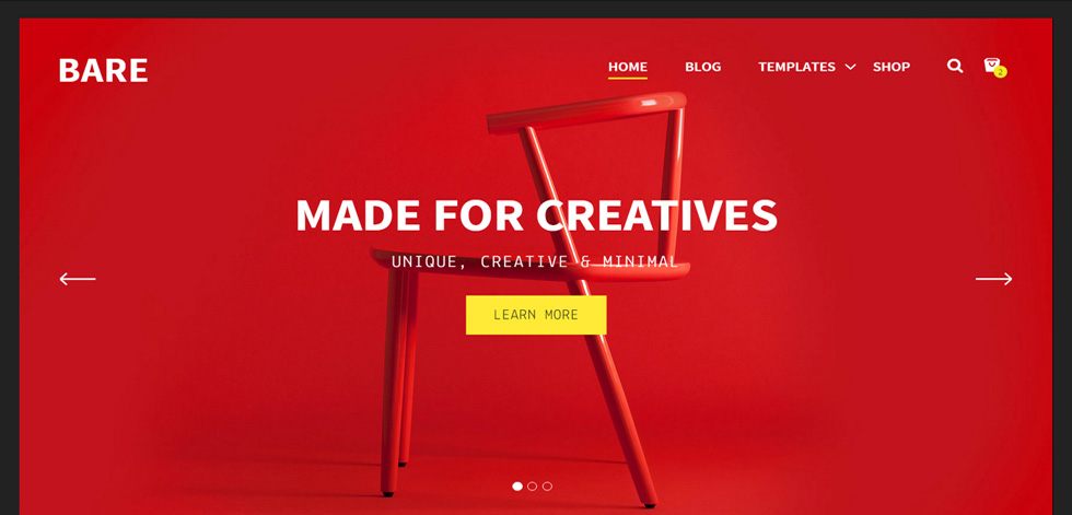 Home page