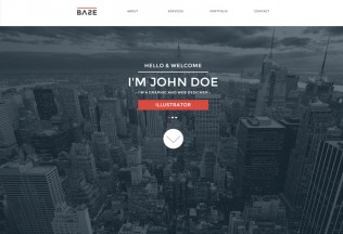 Base – Premium One Page Parallax Muse Template