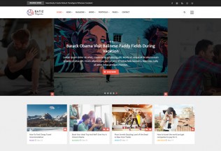 Batiz – Premium Responsive Magazine News Drupal 8.5 Theme