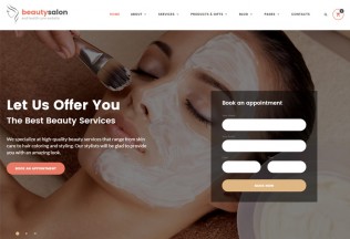 Beauty Salon – Premium Responsive HTML5 Template