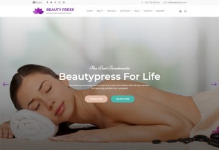 BeautyPress – Premium Responsive Beauty Spa Salon HTML5 Template