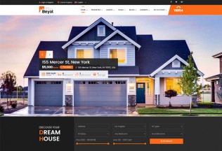 Beyot – Premium Responsive Real Estate WordPress Theme
