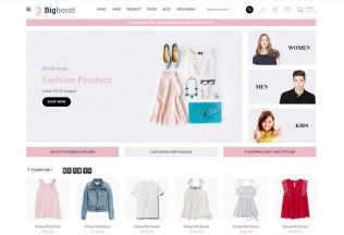 BigBoost – Premium Responsive eCommerce HTML5 Template