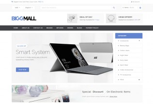 BiggMall – Premium Responsive Magento 1 & 2 Theme