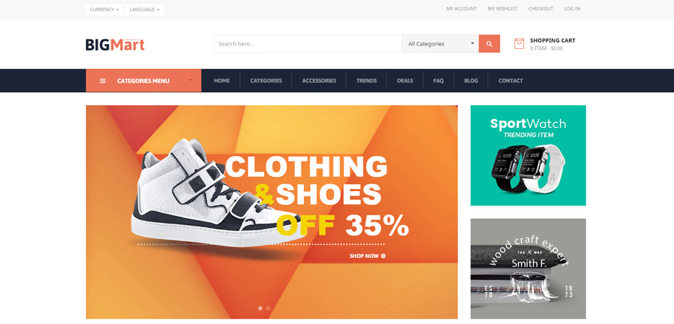 Home page