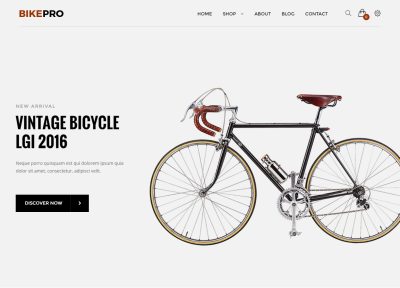 Best Opencart Bike Store Theme 2016