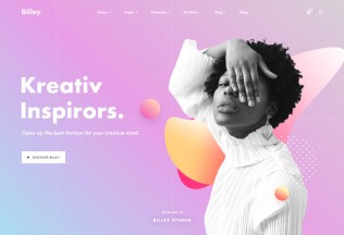 Billey – Premium Responsive Creative Agency WordPress Theme