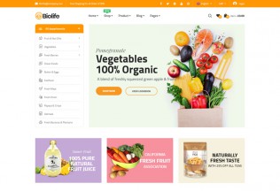 Biolife – Premium Responsive Organic Food WordPress Theme