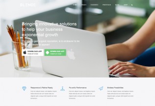 Blend – Premium Responsive MultiPurpose Drupal 8 Theme
