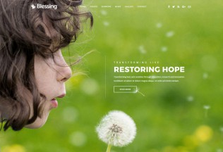 Blessing – Premium Responsive Church WordPress Theme