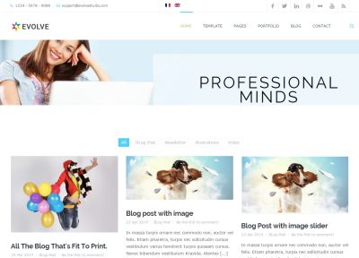 Best Responsive Joomla Blog Templates 2015