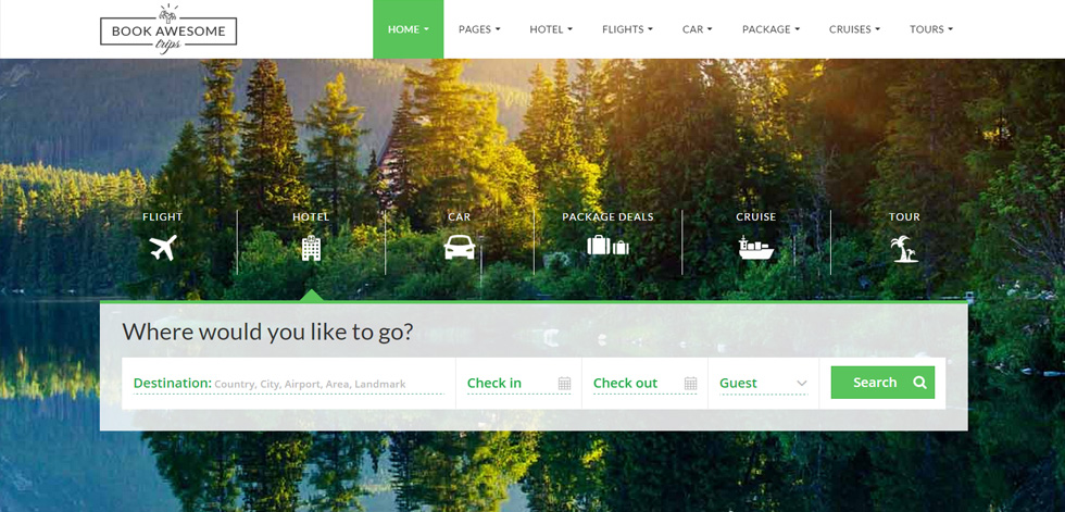 Home page