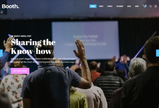 Booth – Premium Responsive Event and Conference WordPress Theme