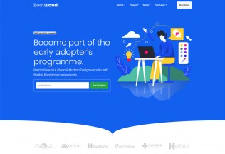 Bootsland – Premium Responsive Landing Page HTML5 Template