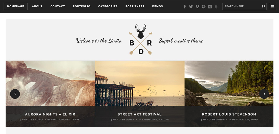 Home page