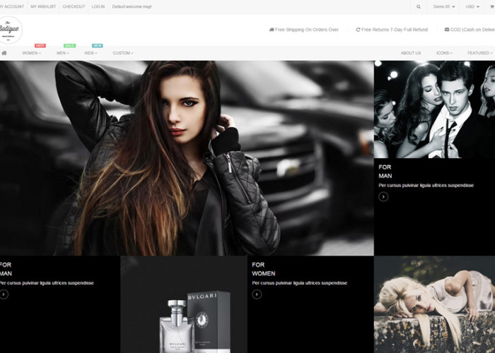 Boutique – Premium Responsive Fashion Magento Theme