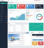 30 Best Responsive HTML5 Admin Dashboard – Panel Templates in 2014