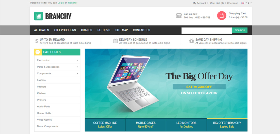 Home page