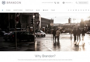 Brandon – Premium Responsive Retina Multipurpose WordPress Theme