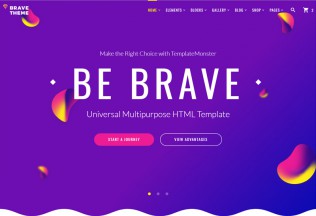 Brave – Premium Responsive Multipurpose HTML5 Template