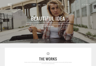 Brehoh – Premium Responsive One Page Portfolio WordPress Theme