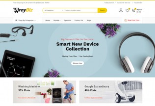BreyBiz – Premium Responsive Multipurpose OpenCart 3 Theme