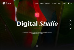Brook – Premium Responsive Creative Multipurpose WordPress Theme